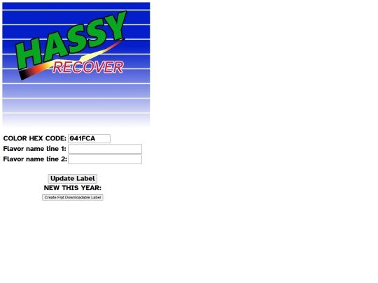 thepeopleshassy/hassy_gen screenshot