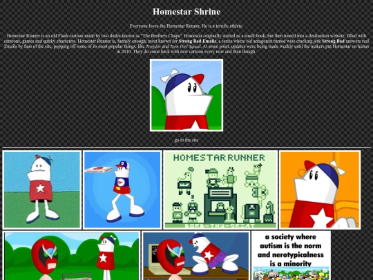 HomestarShrine screenshot