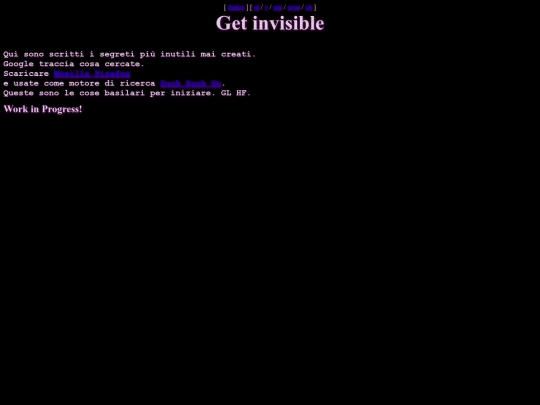 getinvisible screenshot