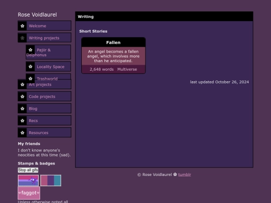 writing screenshot