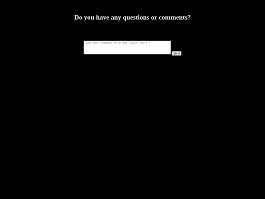 Questions screenshot