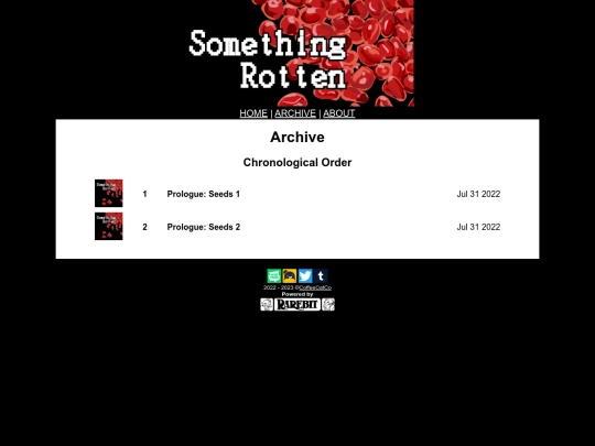 Comics/something-rotten/archive screenshot