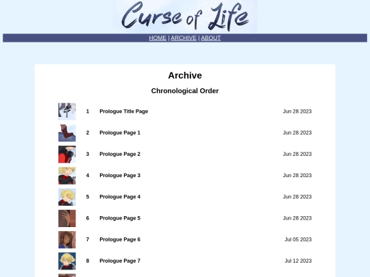 curse-of-life/archive screenshot