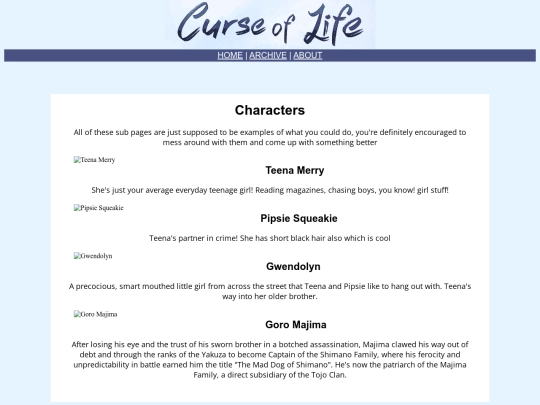 curse-of-life/characters screenshot