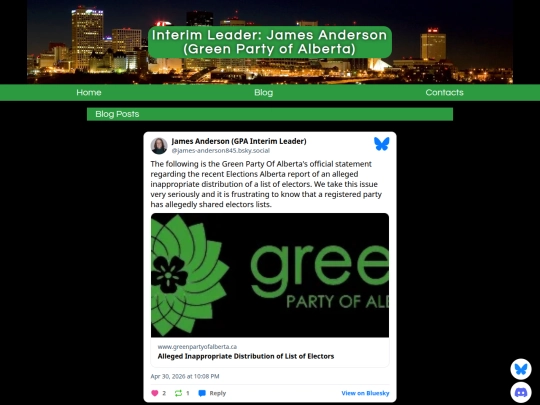 pages/blog screenshot