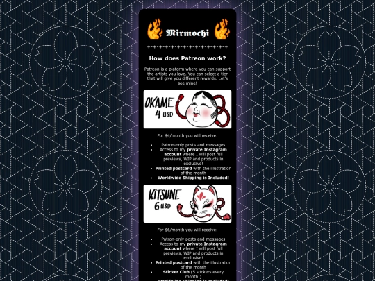 patreoninfo screenshot