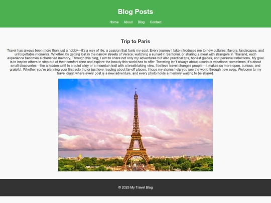 travel blog/blog screenshot