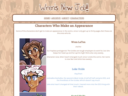 rarebit/characters screenshot