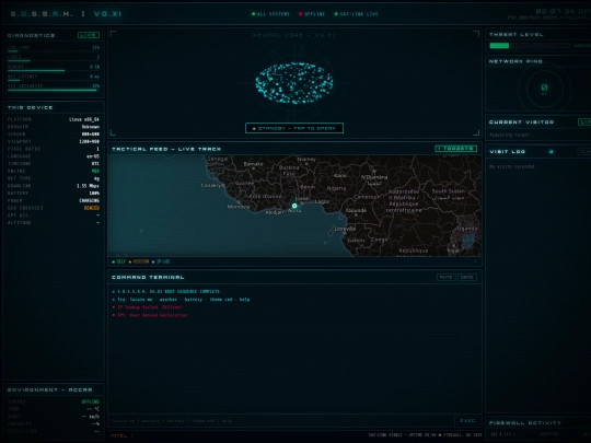 Tracker screenshot