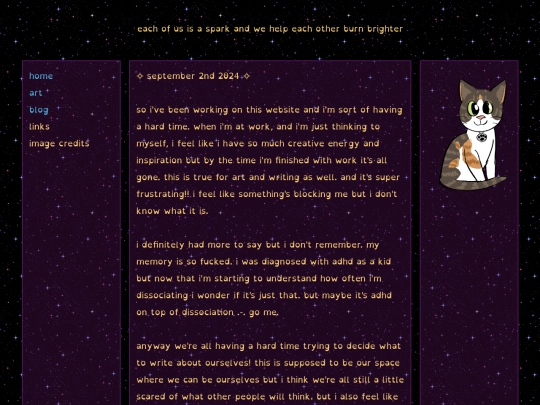 blog screenshot