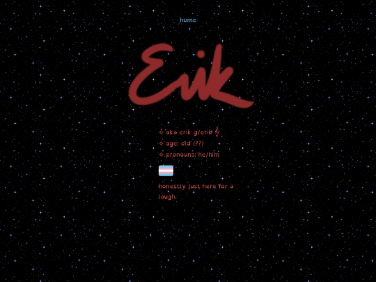 erik gs page screenshot