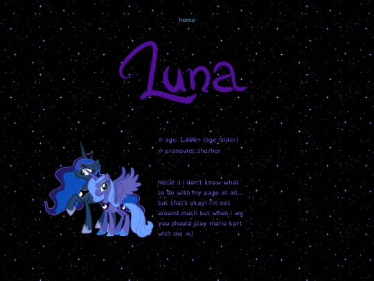 lunas page screenshot