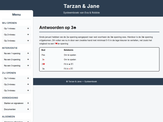 Systeemboek Nieuw/3-Openingen/3K-Opening screenshot