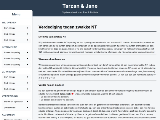Systeemboek Nieuw/Verdedigingen/ZwakkeNT screenshot