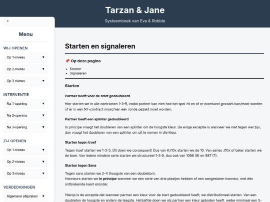 Tarzan&Jane/Starten-Signaleren screenshot