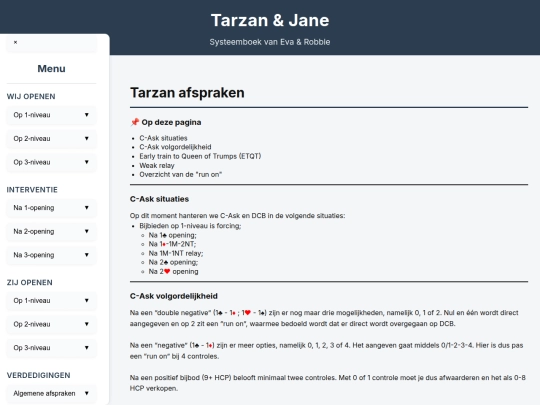 Tarzan&Jane/Tarzan-Afspraken screenshot