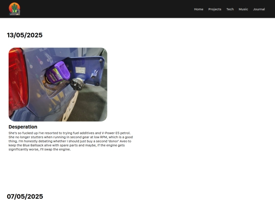 projects screenshot