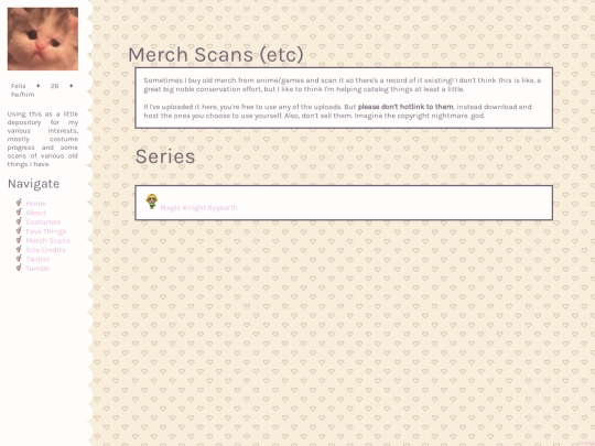 merchpage screenshot