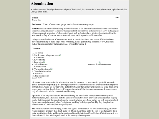abomination screenshot