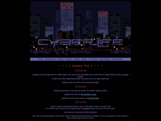 updatelog screenshot