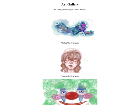 artgallery screenshot
