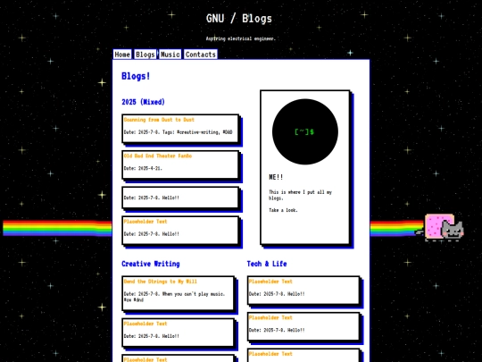 blogs screenshot