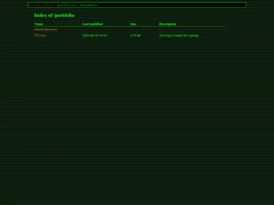 main/portfolio/documents screenshot
