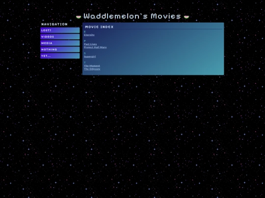 media/movieindex screenshot
