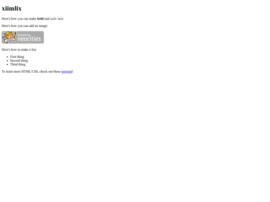 index screenshot
