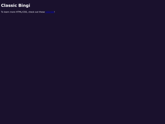 Classic_Bingi screenshot