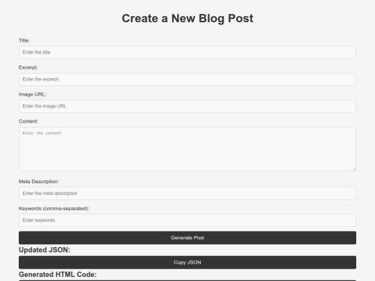 test/admin screenshot