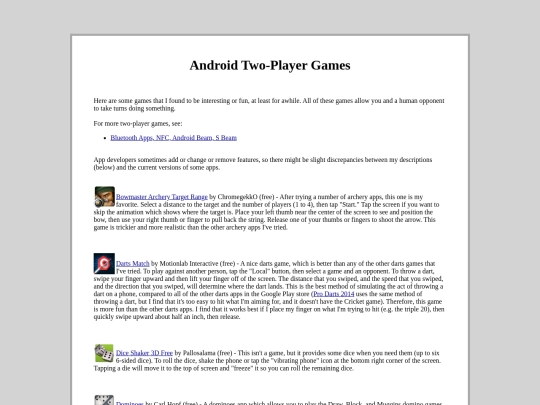 androidsmartphones/TwoPlayerGames screenshot