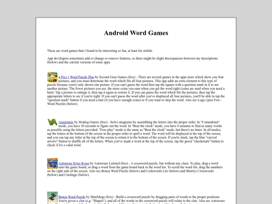 androidsmartphones/WordGames screenshot