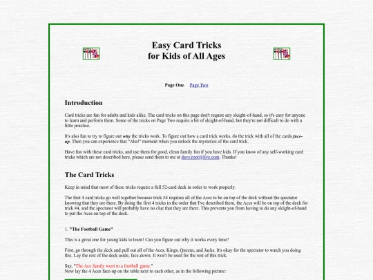 cardtricks screenshot