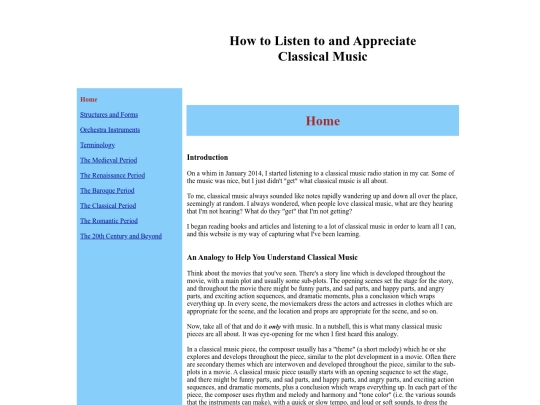 classicalmusic screenshot