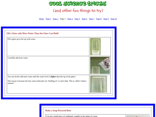 sciencetricks/Page3 screenshot