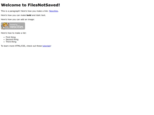 index screenshot