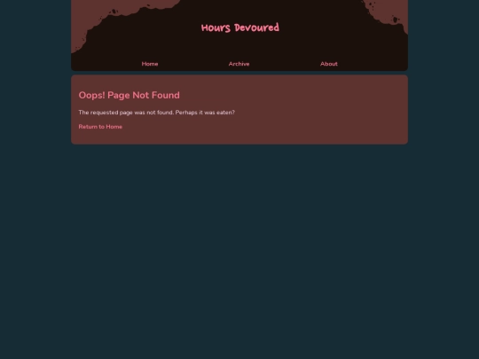 not_found screenshot