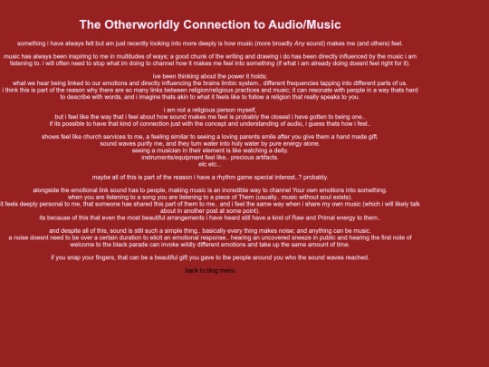 blogentries/audioconnection screenshot