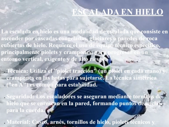 Escaladaenhielo screenshot