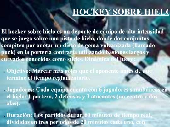 Hockeysobrehielo screenshot