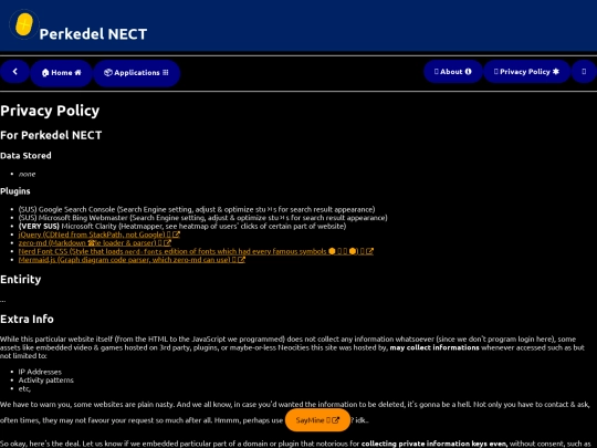 privacy_policy screenshot