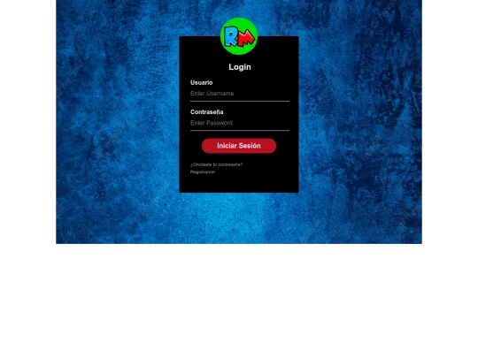 log/logueo screenshot