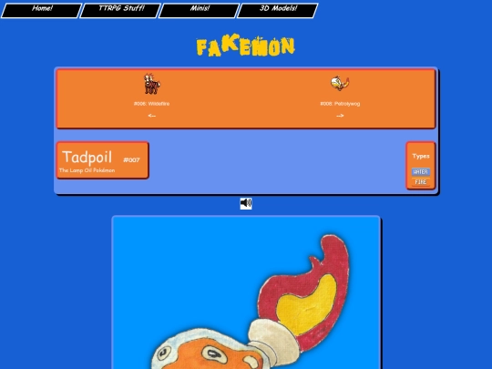 pokemon/fakemon/dex/007_tadpoil screenshot
