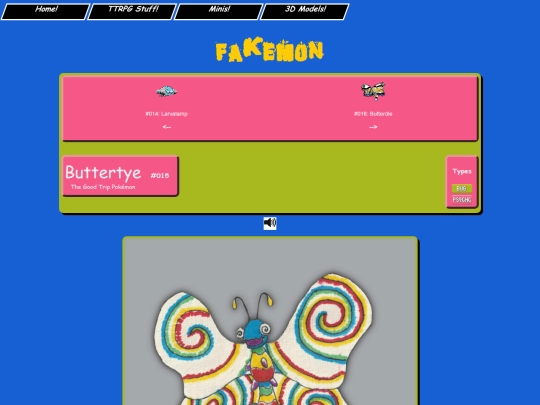 pokemon/fakemon/dex/015_buttertye screenshot