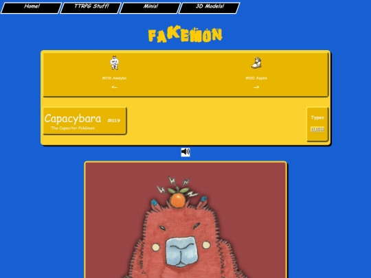 pokemon/fakemon/dex/019_capacybara screenshot