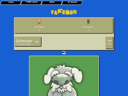 pokemon/fakemon/dex/027_schnozer screenshot