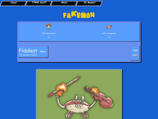 pokemon/fakemon/dex/036_fiddlest screenshot