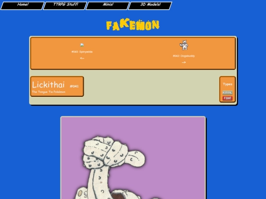 pokemon/fakemon/dex/041_lickithai screenshot