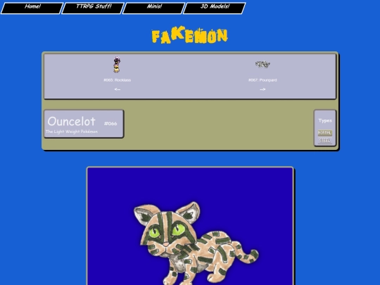 pokemon/fakemon/dex/066_ouncelot screenshot